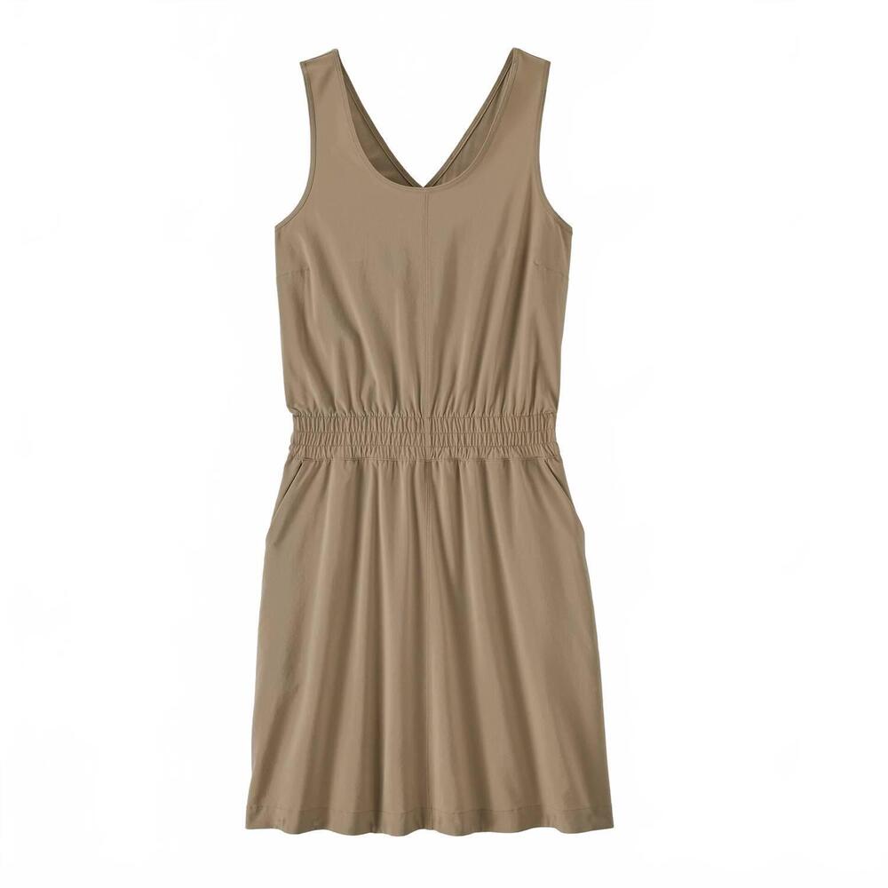 NEW PATAGONIA women's terrebonne traveler dress in seabird grey